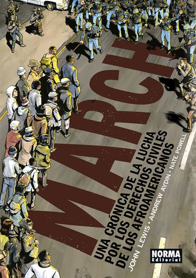 MARCH Una crónica de la lucha por derechos civiles de afroamericanos