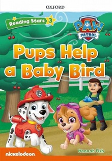 Rs3/paw pups help a baby bird (+mp3) reading stars