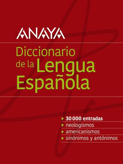 Diccionario anaya de la lengua espaiola