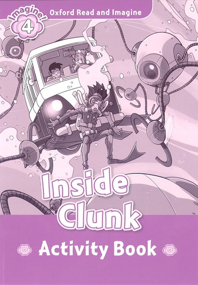 Inside clunk activity book read and imagine