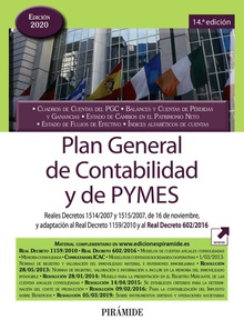 Plan General de Contabilidad y de PYMES Reales Decretos 1514/2007 y 1515/2007, de 16 de noviembre, y adaptación al Real