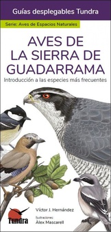Aves de la sierra de guadarrama - guias desplegables tundra introduccion a las especies mas frecuentes