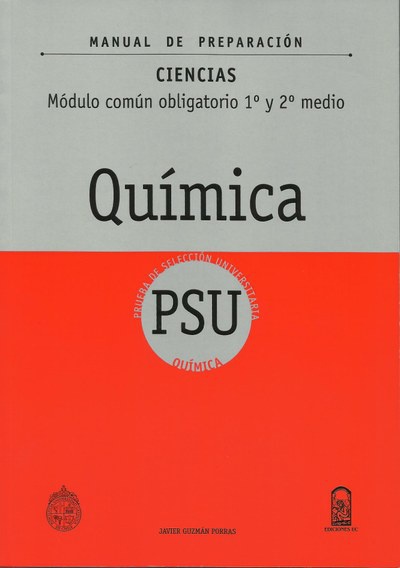 Manual de Preparación PSU - Quimica