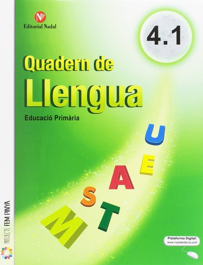 Quadern llengua 4t.primaria. Trimestral
