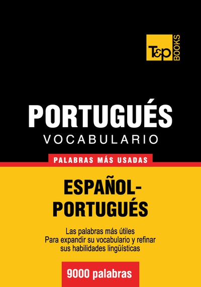 Vocabulario español-portugués - 9000 palabras más usadas