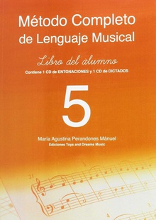 Método completo de lenguaje musical 5É nivel. libro del alumno