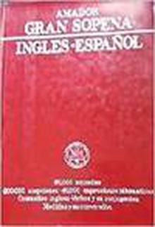 Diccionario Inglés-Español y Español-Inglés.