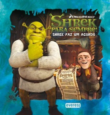 Shrek 4: para sempre! shrek faz um acordo: livro de leitura
