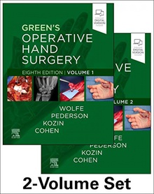 Green's operative hand surgery. 2 volume set