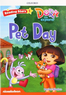 Dora the explorer pet day with mp3 pack reading stars 1