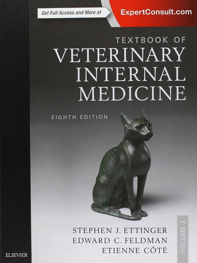 Textbook of veterinary internal medicine expert consult.(8th edition)