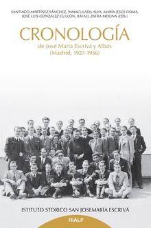 Cronología de Jose María Escrivá y Albás (Madrid, 1927-1936)