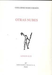 OTRAS NUBES Accésit del premio Adonáis