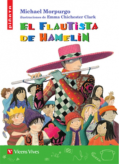 El flautista de Hamelin  Piñata